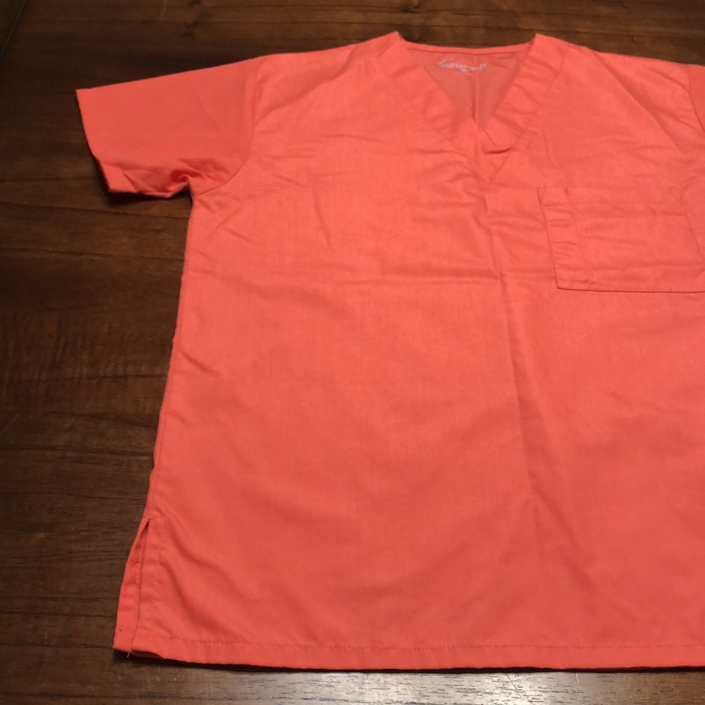 UA Men’s Unisex Scrub Top Extra Small - Picture 7 of 12